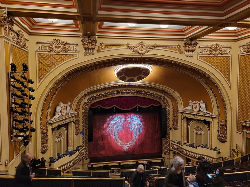 The theatre before the show starts